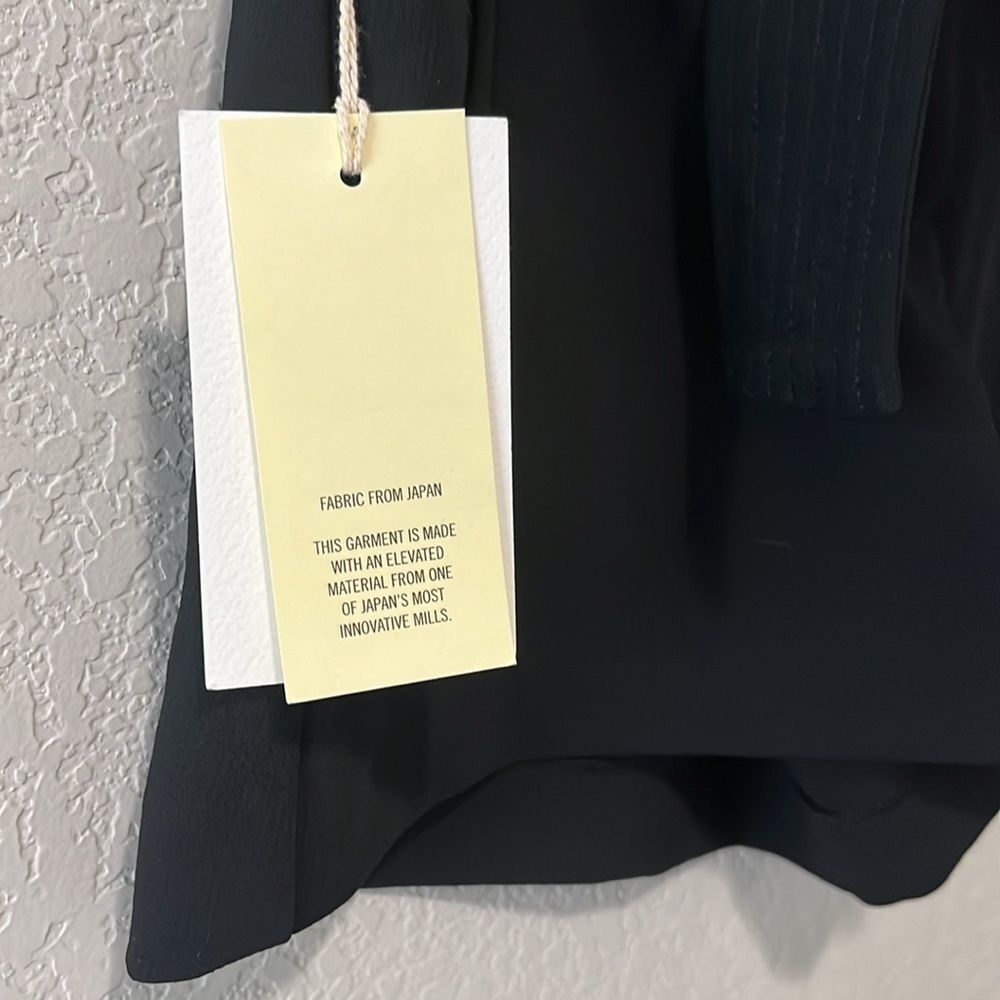 WILFRED (NWT) Black Tie Front Dress Shorts, Size 0 - Picture 5 of 8